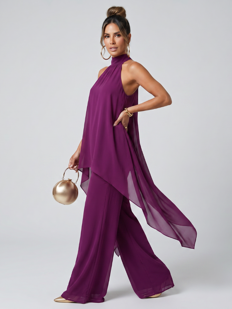 Damen Tunika-Set mit asymmetrischem Saum Jully