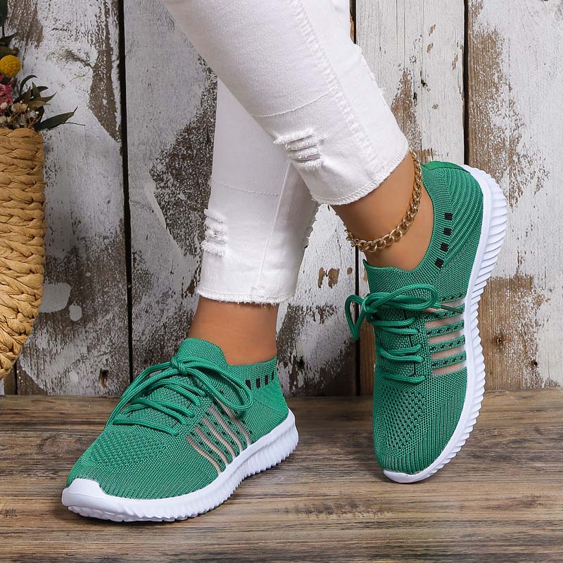 Damen Turnschuhe aus atmungsaktivem Netzgewebe Jully