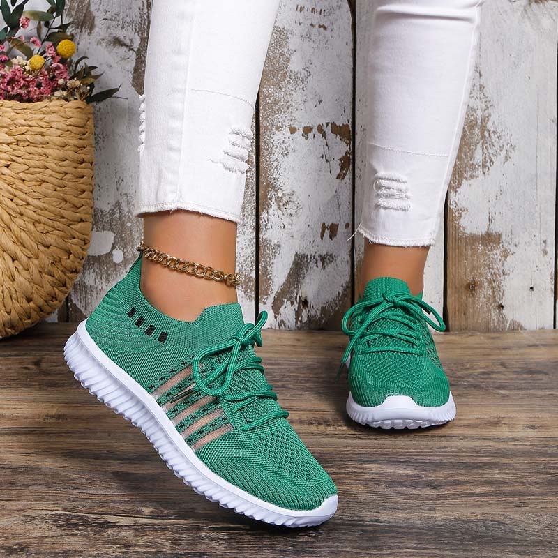 Damen Turnschuhe aus atmungsaktivem Netzgewebe Jully