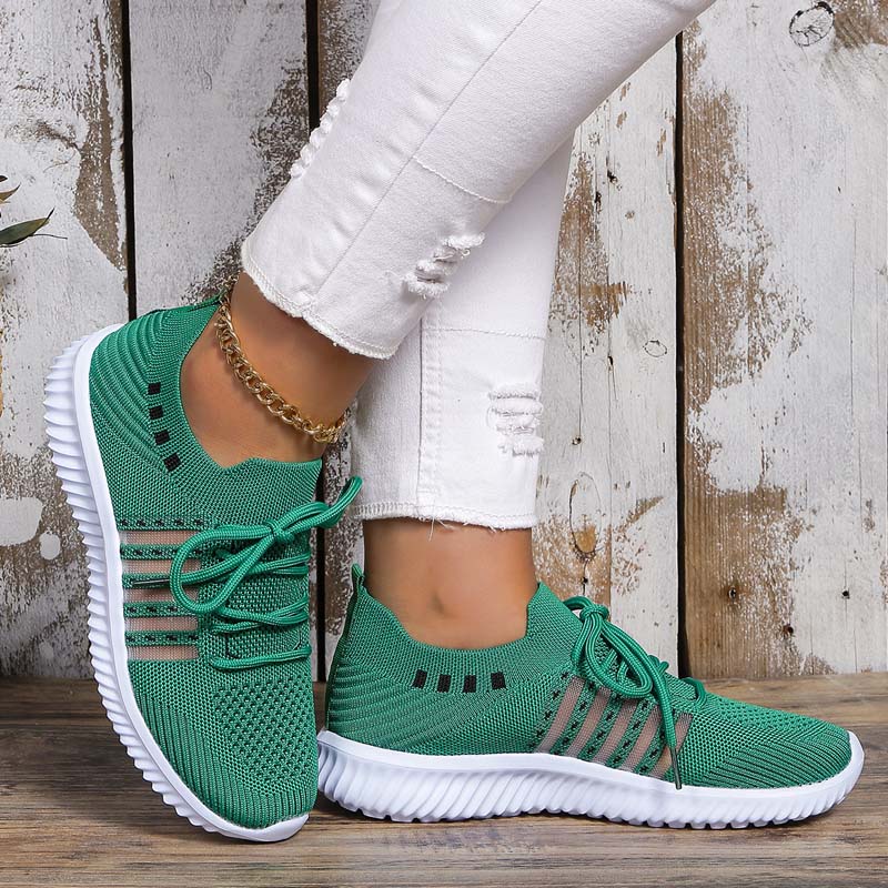 Damen Turnschuhe aus atmungsaktivem Netzgewebe Jully