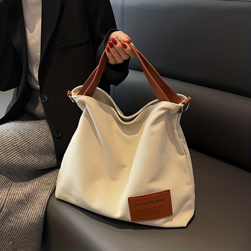 Damen Umhängetasche aus Canvas mit verstellbarem Gurt Jully