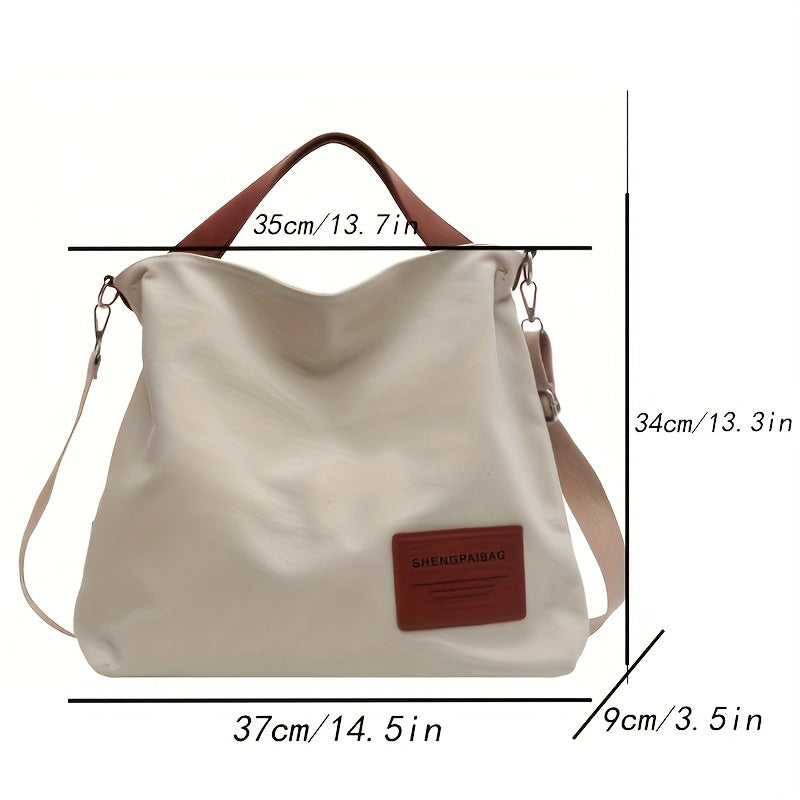 Damen Umhängetasche aus Canvas mit verstellbarem Gurt Jully
