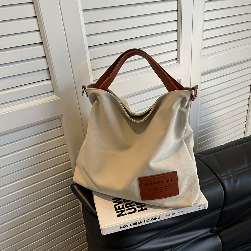 Damen Umhängetasche aus Canvas mit verstellbarem Gurt Jully