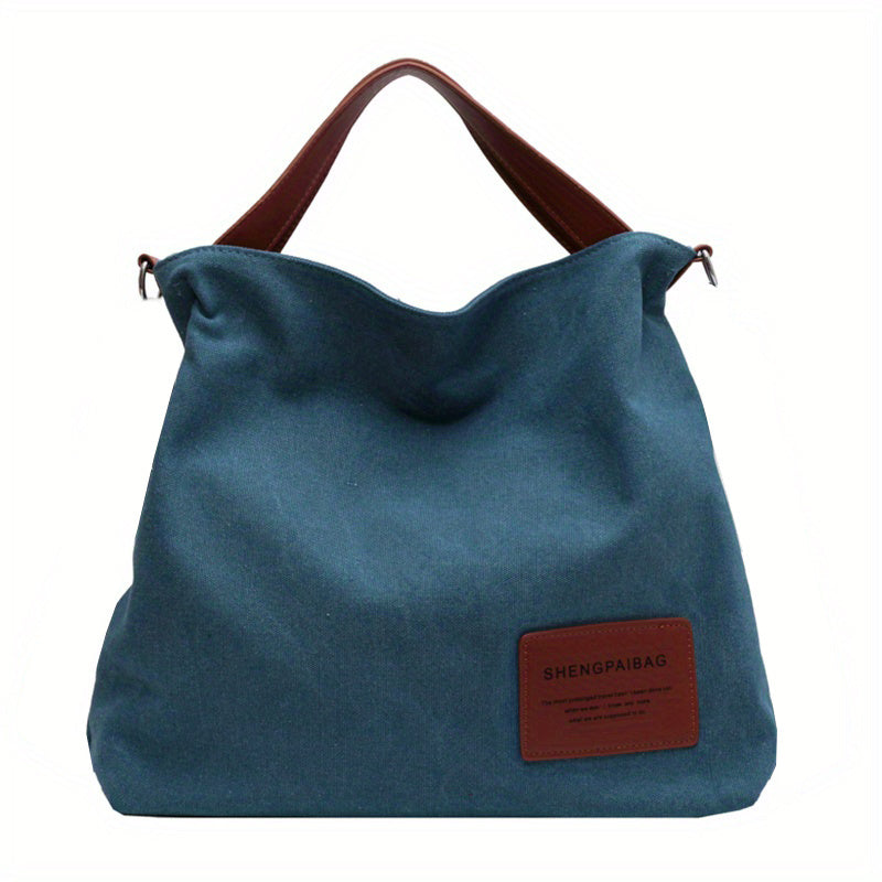 Damen Umhängetasche aus Canvas mit verstellbarem Gurt Jully