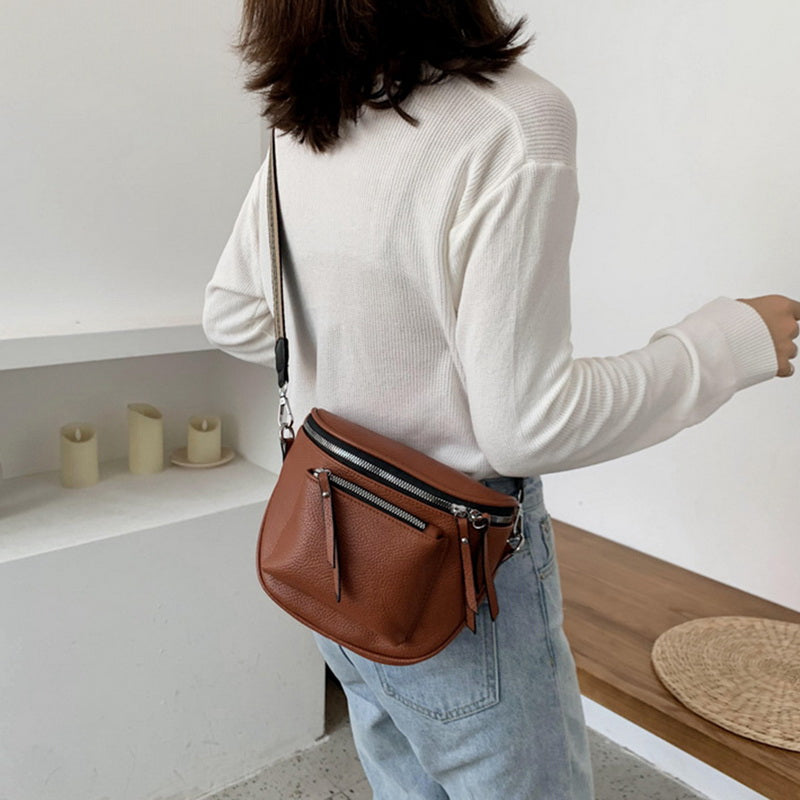 Damen Umhängetasche aus Kunstleder mit verstellbarem Gurt Jully