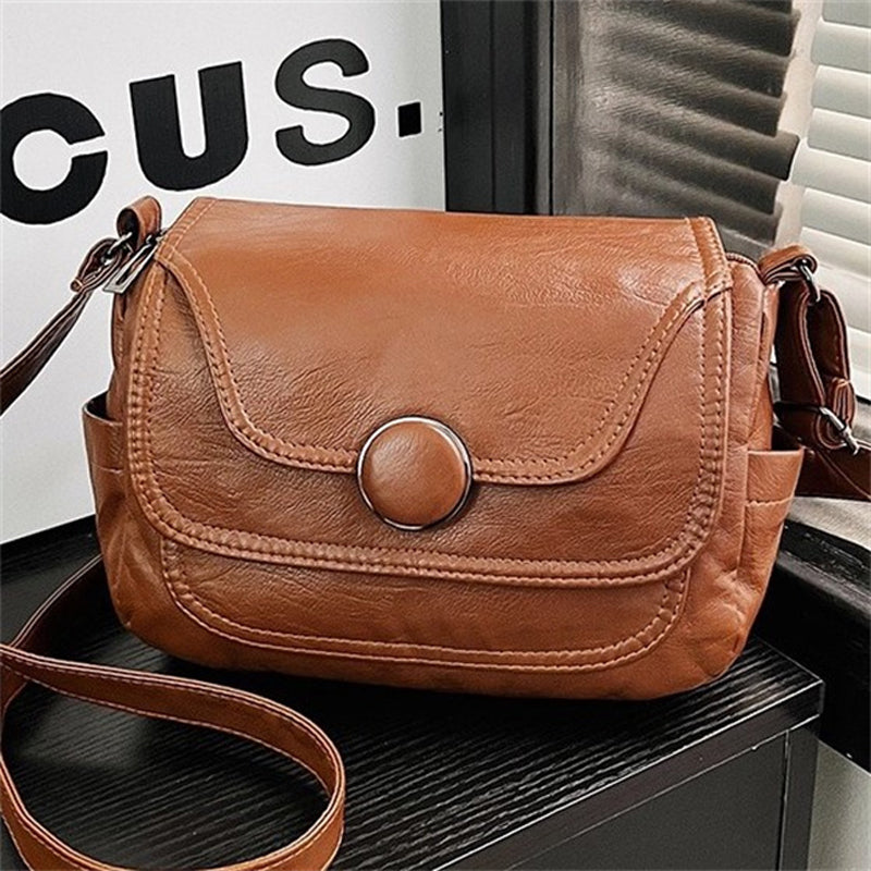Damen Umhängetasche aus PU mit praktischem Design Jully