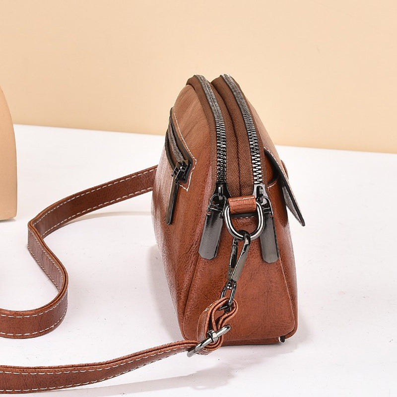 Damen Umhängetasche aus PU mit praktischem Design Jully
