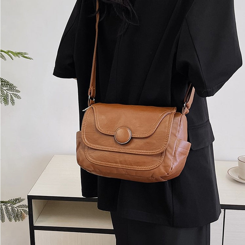 Damen Umhängetasche aus PU mit praktischem Design Jully