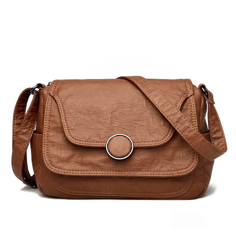 Damen Umhängetasche aus PU mit praktischem Design Jully