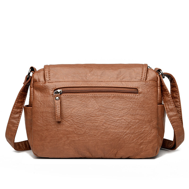 Damen Umhängetasche aus PU mit praktischem Design Jully