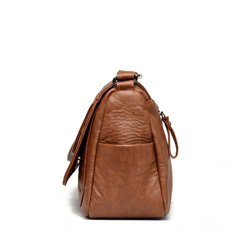 Damen Umhängetasche aus PU mit praktischem Design Jully