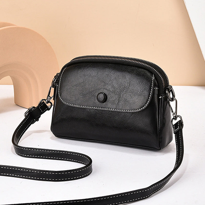 Damen Umhängetasche aus PU mit praktischem Design Jully