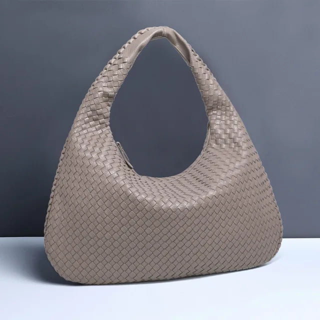Damen Umhängetasche aus geflochtenem Material Jully