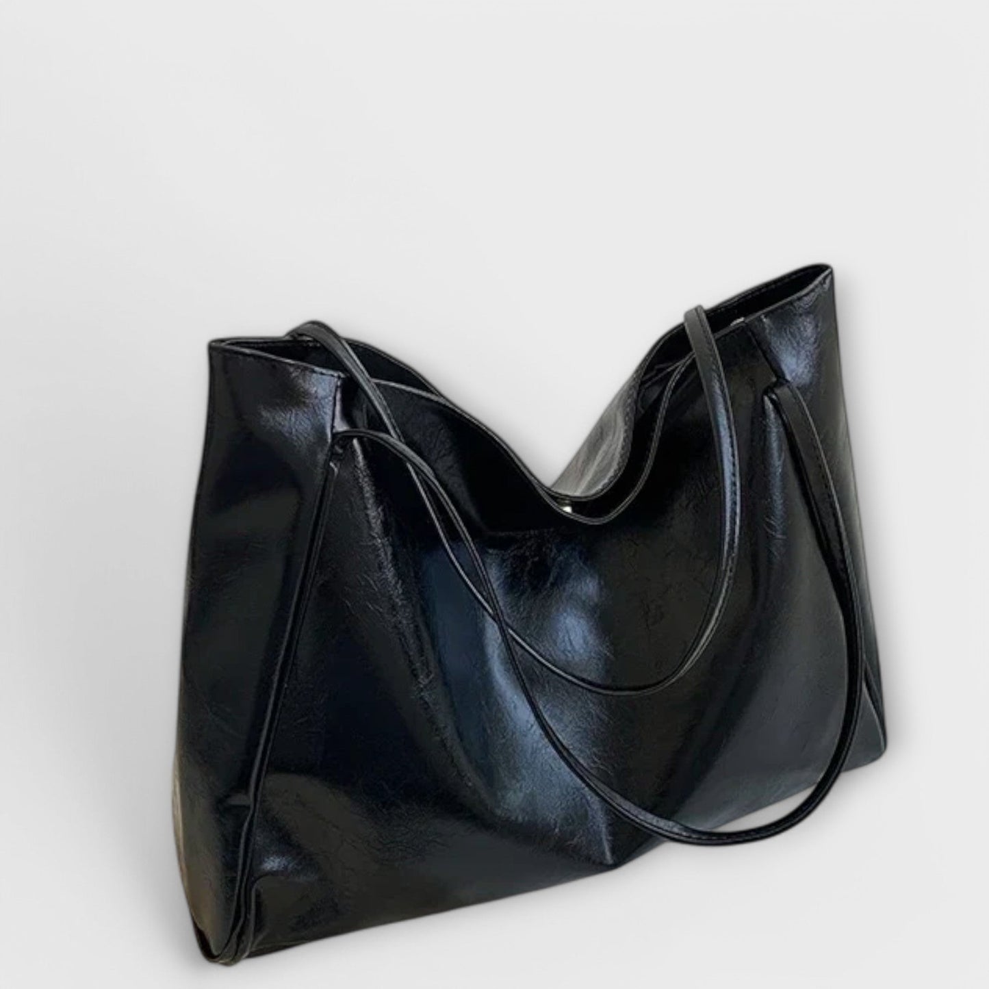 Damen Umhängetasche aus veganem Leder im Vintage-Stil Jully