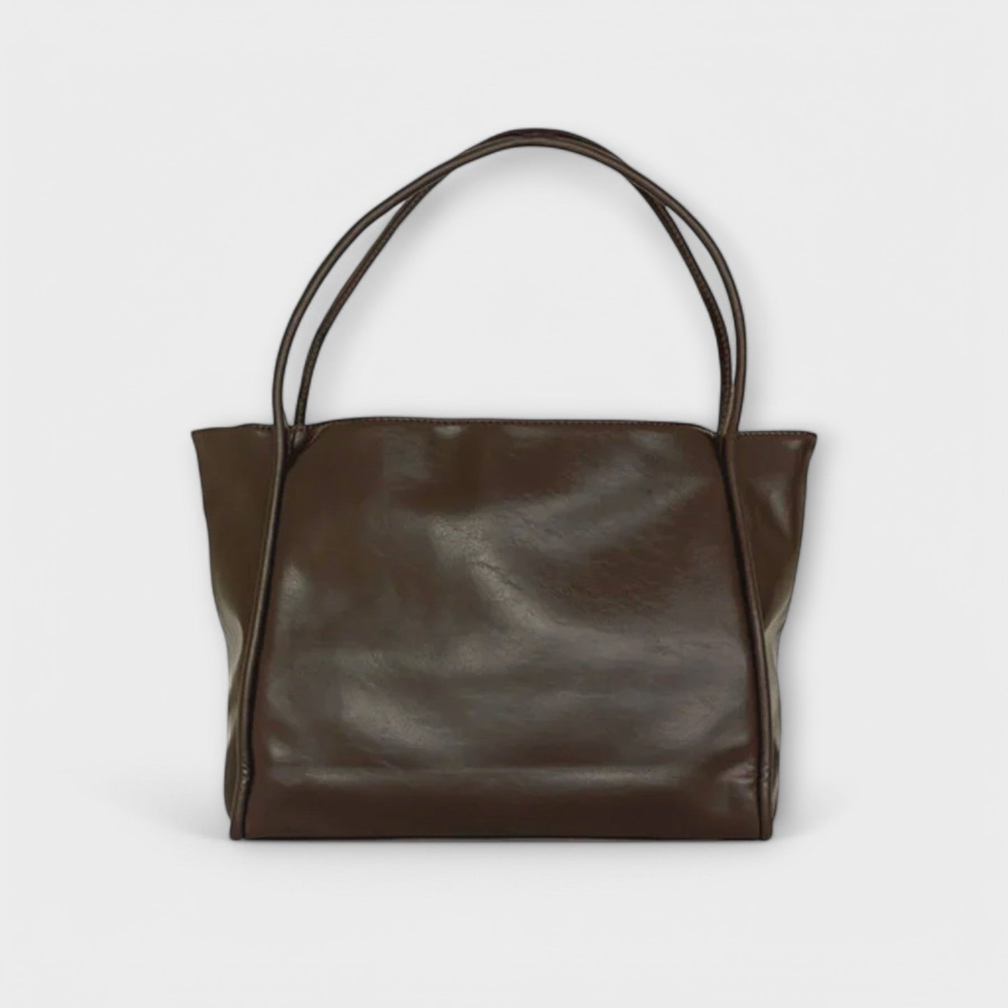 Damen Umhängetasche aus veganem Leder im Vintage-Stil Jully