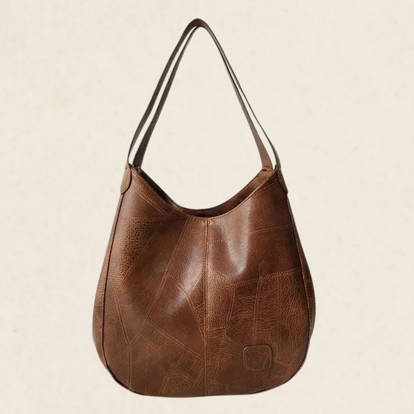Damen Umhängetasche im Hobo-Stil aus Kunstleder Jully