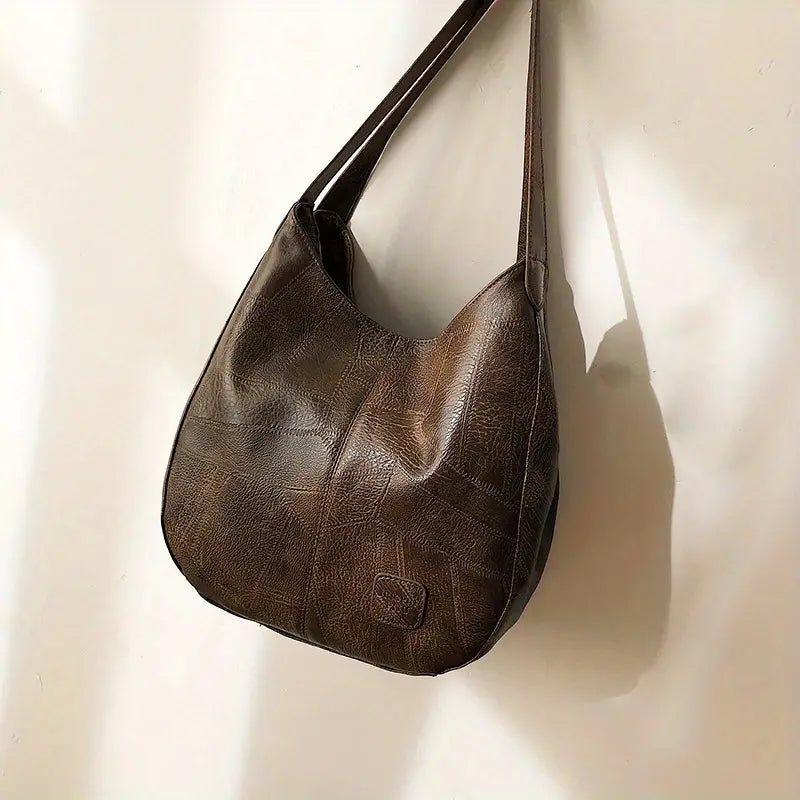 Damen Umhängetasche im Hobo-Stil aus Kunstleder Jully