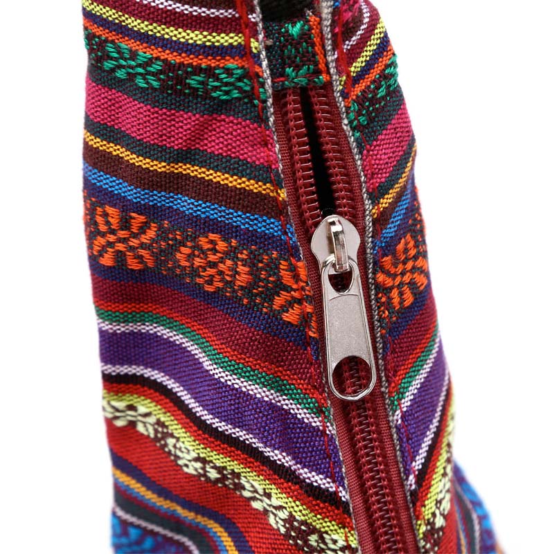 Damen Vintage-Handtasche mit Jacquard-Muster Jully