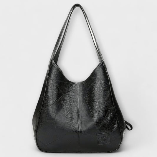 Damen Vintage-Ledertasche mit geräumigem Innenraum Jully