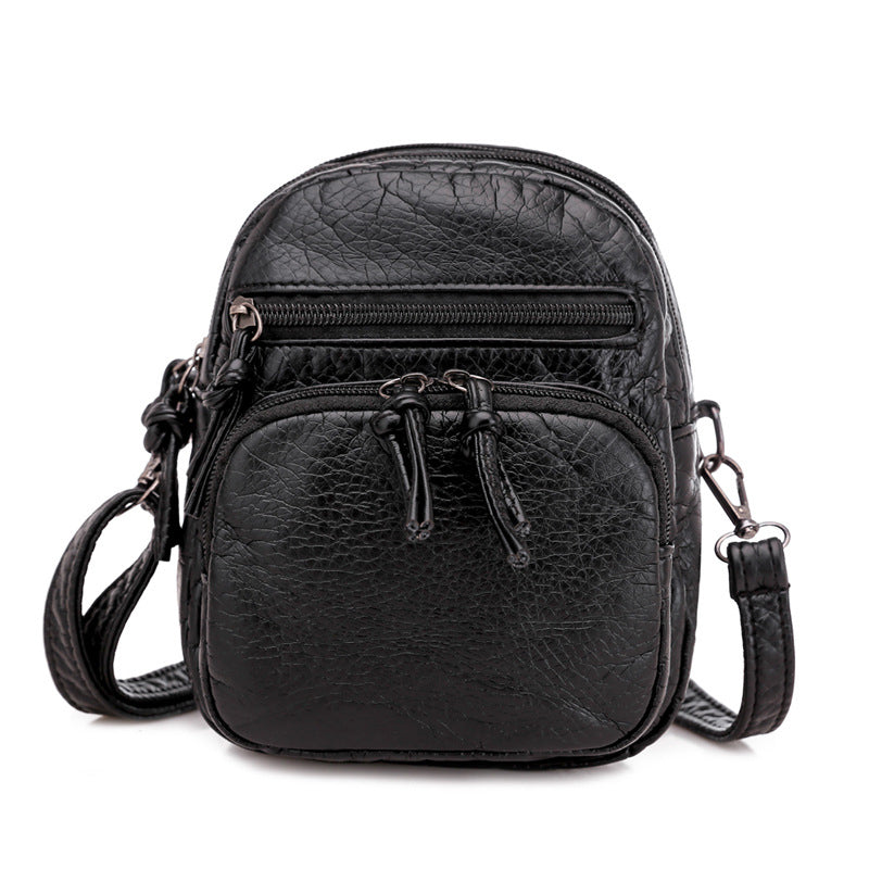 Damen Vintage Freizeittasche mit Reißverschluss Jully