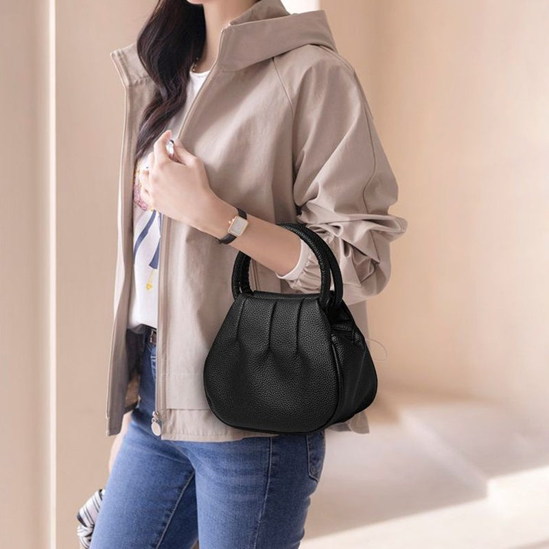 Damen Vintage Tragetasche mit Reißverschluss Jully