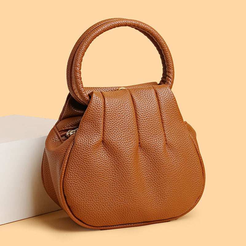 Damen Vintage Tragetasche mit Reißverschluss Jully