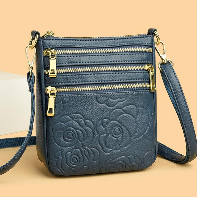 Damen Vintage Umhängetasche aus PU Jully