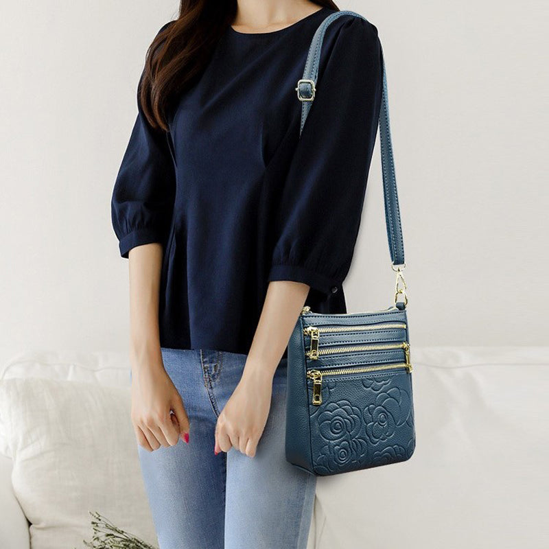 Damen Vintage Umhängetasche aus PU Jully