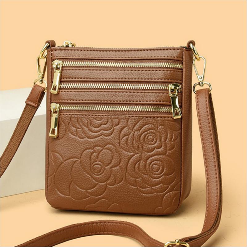Damen Vintage Umhängetasche aus PU Jully
