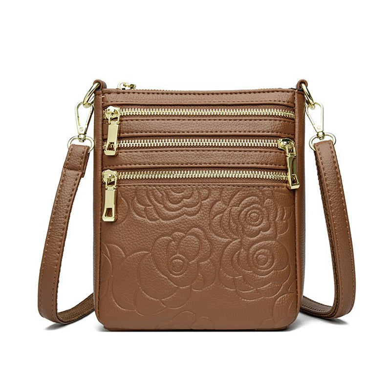 Damen Vintage Umhängetasche aus PU Jully