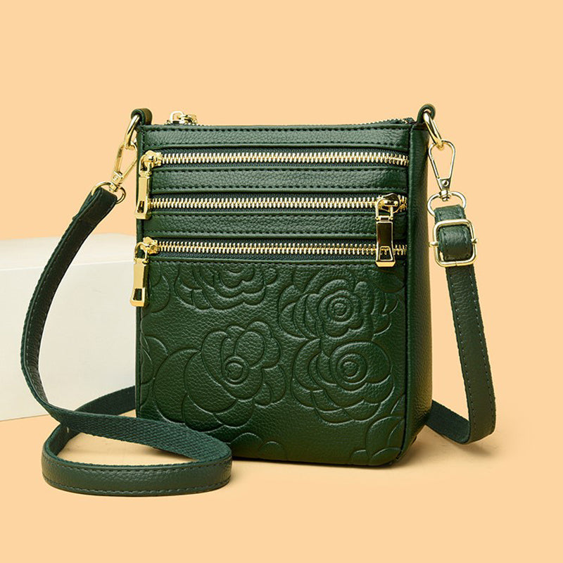 Damen Vintage Umhängetasche aus PU Jully