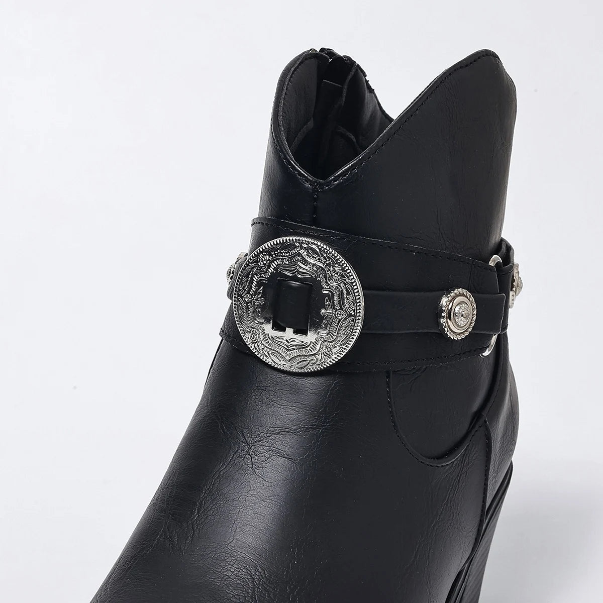 Damen Westernstiefel mit Schnalle Jully