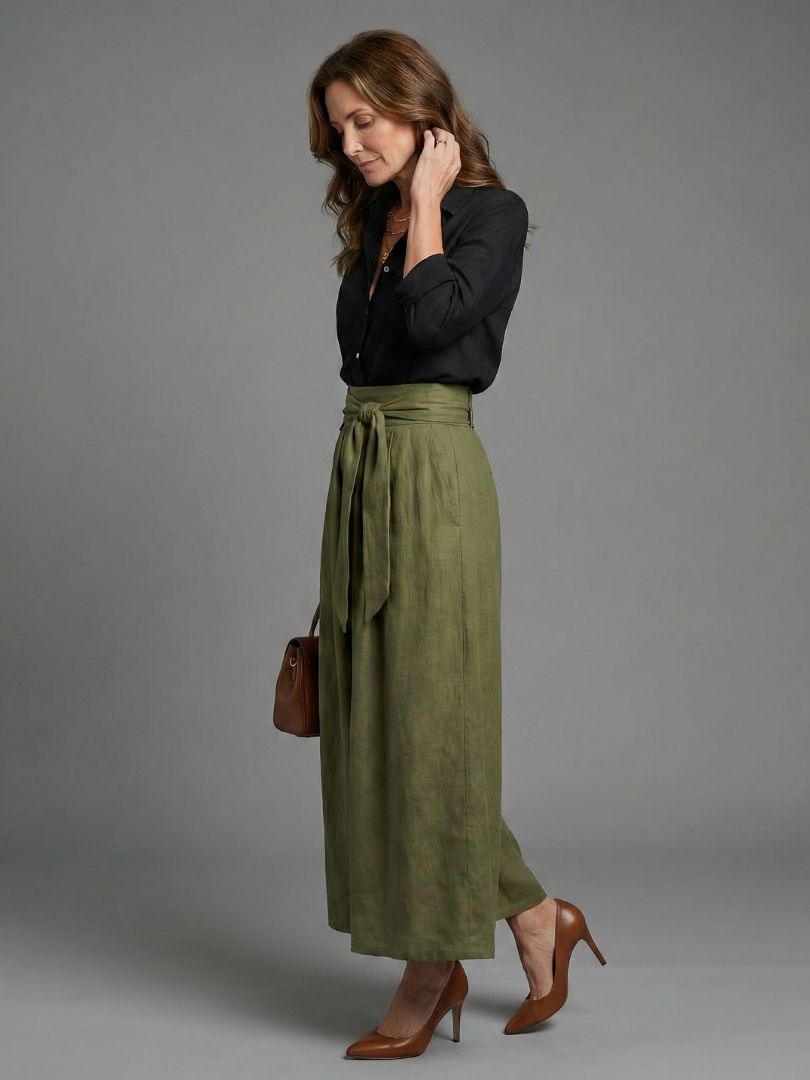 Damen Zweiteiliges Set mit eleganter Bluse Jully