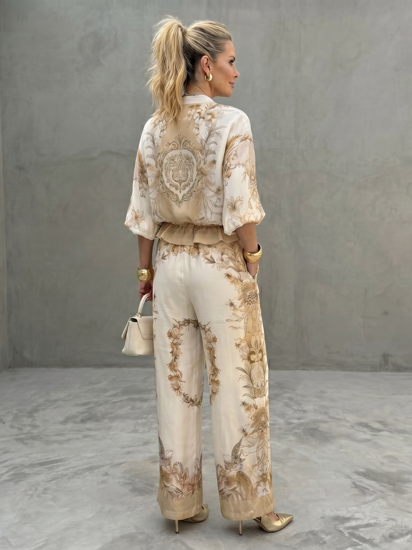 Damen zweiteiliges Blouson-Set mit Reißverschluss Jully