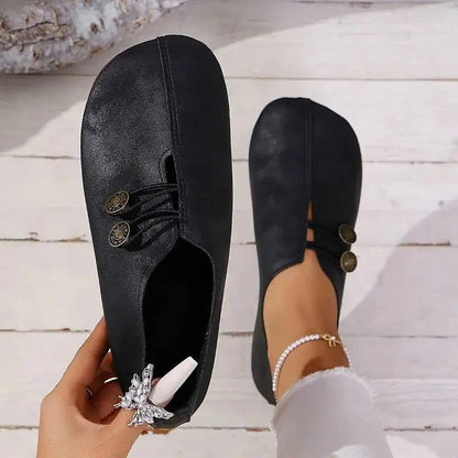 Women's Distressed Faux Suede Driving Loafers
