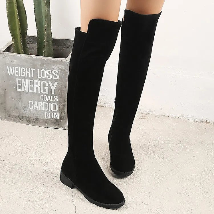 Women's Stretch Back Tall Dress Boots