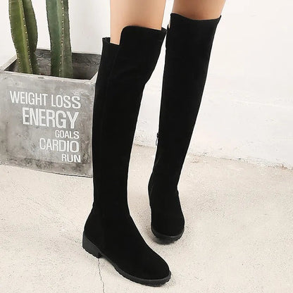 Women's Stretch Back Tall Dress Boots