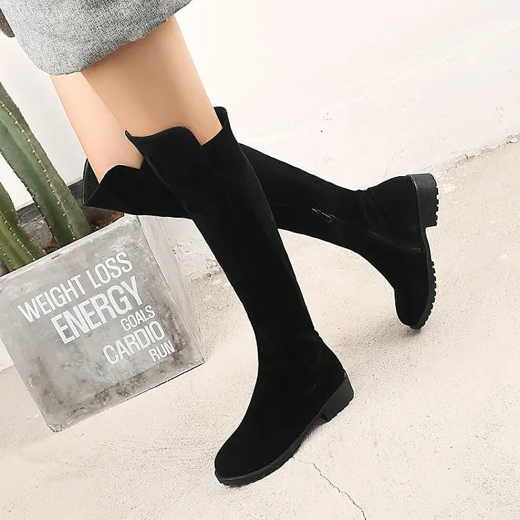 Women's Stretch Back Tall Dress Boots