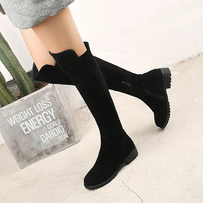 Women's Stretch Back Tall Dress Boots